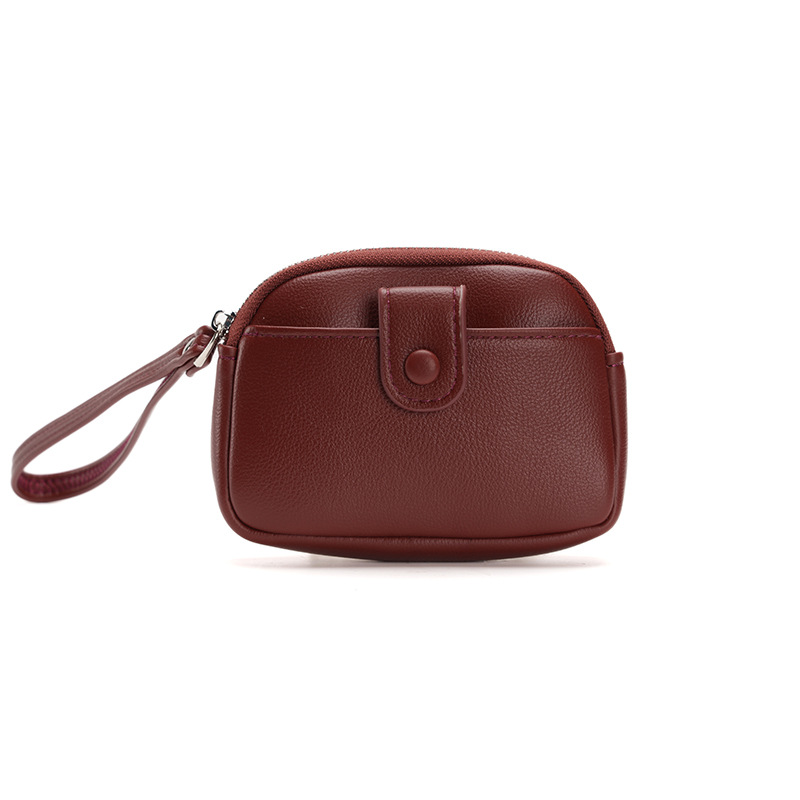 Ladies' Long Clutch 2024 New Mini Elegant Wrist Bag, Multi-Functional Coin Purse, Ring Key Bag Item Picture