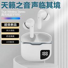 CV22  新款JS125 TWS蓝牙耳机无线音乐双耳入耳式跨境私模工厂