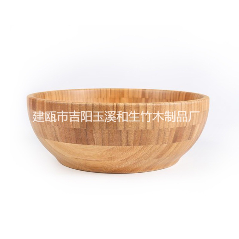 竹质沙拉碗家产品图