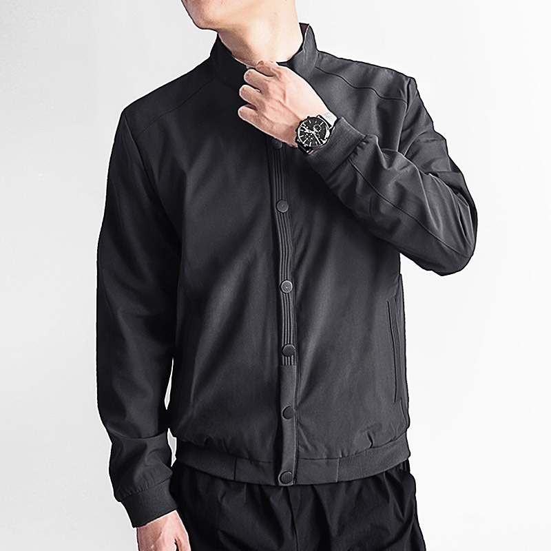 The new Spring/Autumn 2025 casual, loose, versatile and trendy pluse-sized men's jacket for men's wear Specification image
