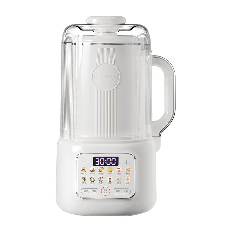 Modong Blender, Household Small Mini Multi-Functional Soy Milk Maker, Automatic Heating Juicer Without Filtration, 1-3 People