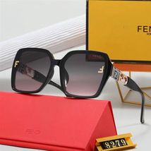 新款FD家网红大框街拍遮阳女墨镜高级欧美潮流时尚防紫外线太阳镜