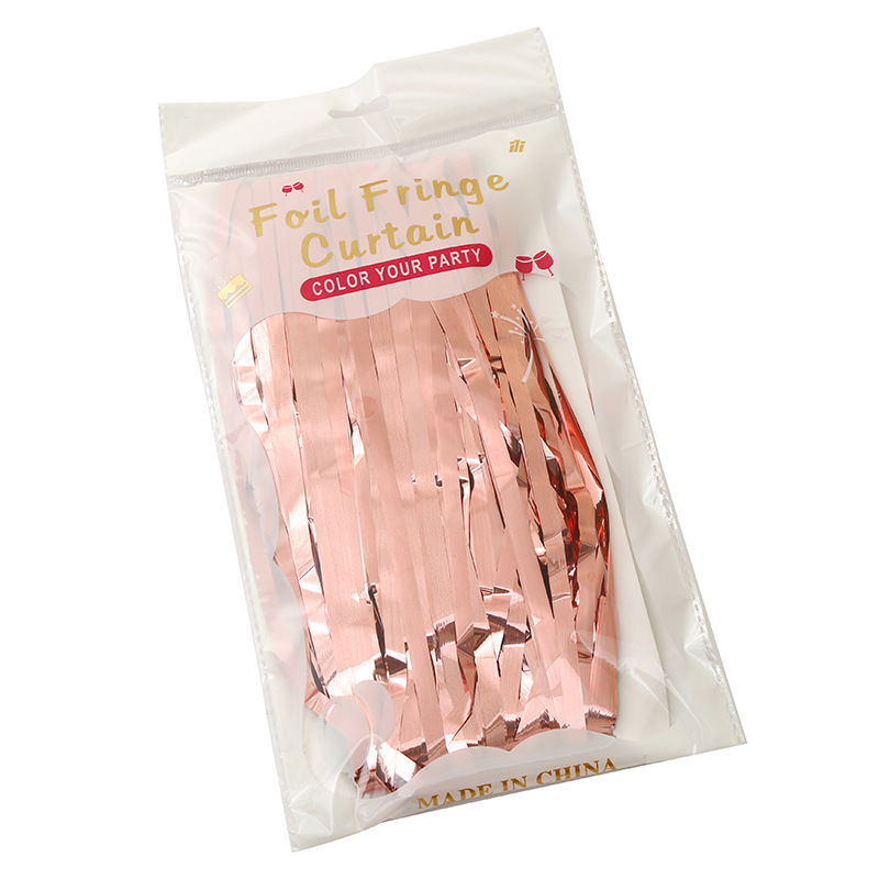 跨境专供1*/马卡龙彩虹炫/雨丝帘白底实物图