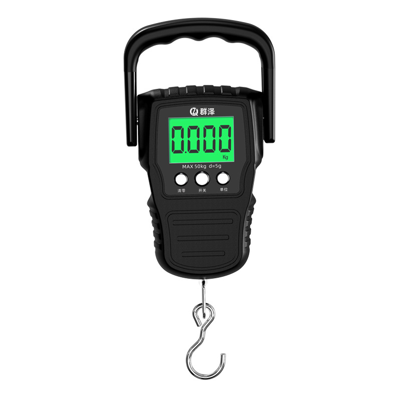 定制充电手提秤快递秤行李称电子秤50kg买菜钩秤钓鱼称OEM/ODM图