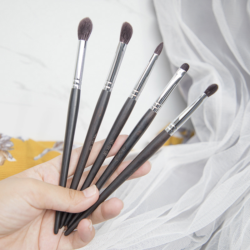 Jiesilin Wanguchang New Series Purified Wool Eye Set Brush Eye Shadow Brush Smudging Spread Color Brush Cangzhou Makeup Brush