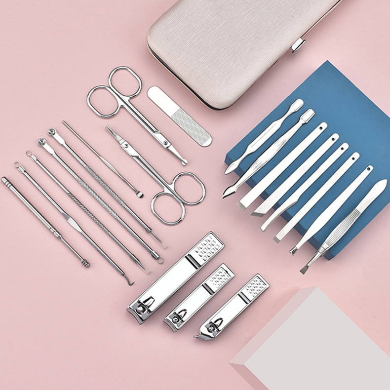 20 مجموعة من أدوات تقليم الأظافر من طراز Shanilak ومجموعة كاملة من قوالب التجميل تقليم الأظافر Specification image