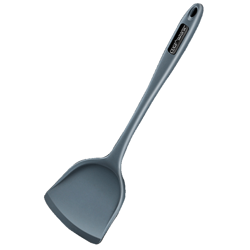 4ah household silicone spatula, stir-frying spatula, non-stick pan, high-temperature resistant kitchenware set, silicone frog rubber soup spoon for cooking Application Scenario