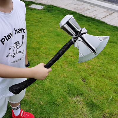 Thor's Axe Avengers Cosplay Weapon Video Prop Model Storm Tomahawk Rubber Axe Specification drawing