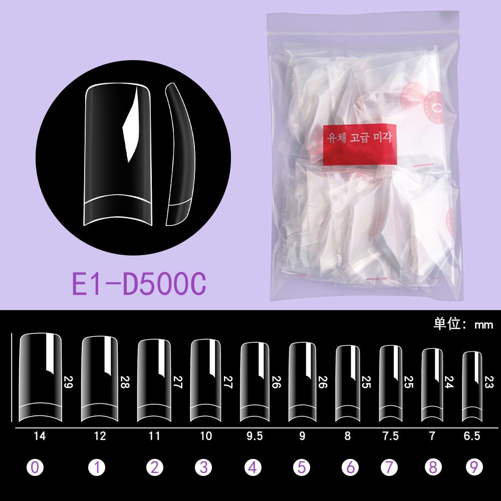 跨境nail美甲甲片法式全贴半贴假指甲贴片手工穿戴甲工厂批发详情7