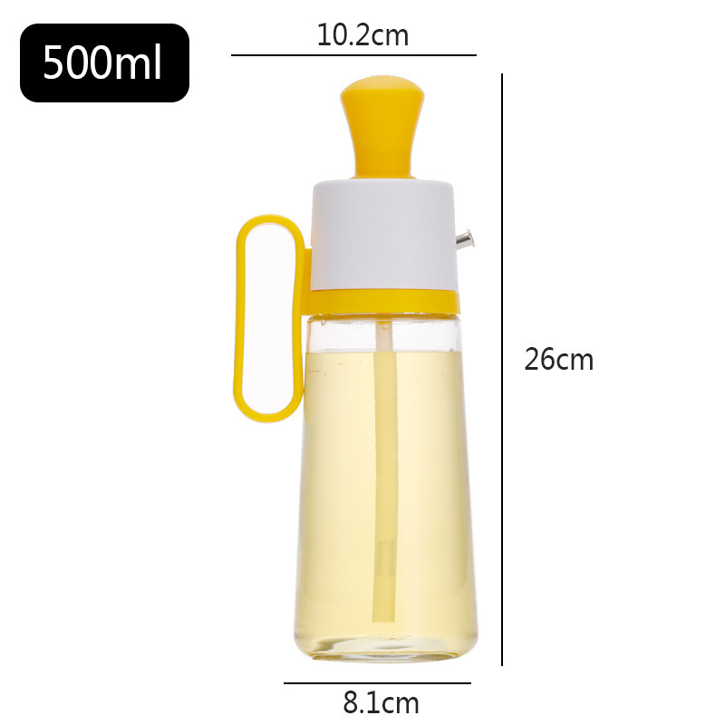 Automatic opening and closing oil control bottle without oil sticking details Picture