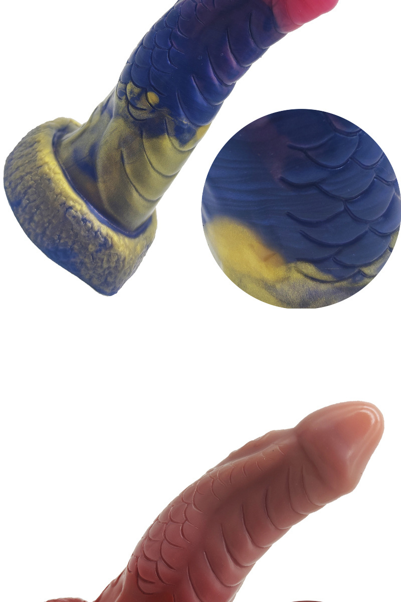 新款企鹅异形女用自慰器超大肛塞硅胶塞另类情趣用品详情4