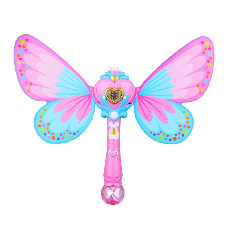 Bubble machine, cartoon Internet celebrity, girl's heart, magic bubble stick, electric sound and light music, children's bubble, street stall toys Item Picture