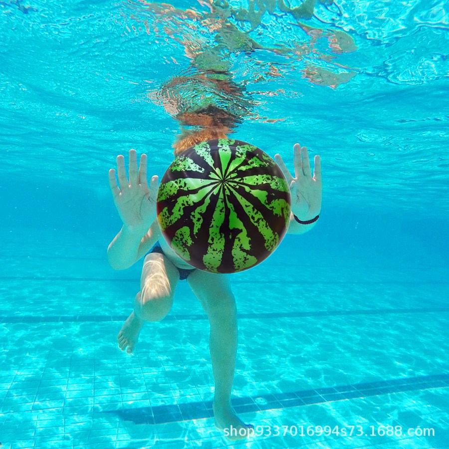 Watermelon Ball 水下注水球西瓜水球水下彩色西瓜水球潜水沙滩球详情图4