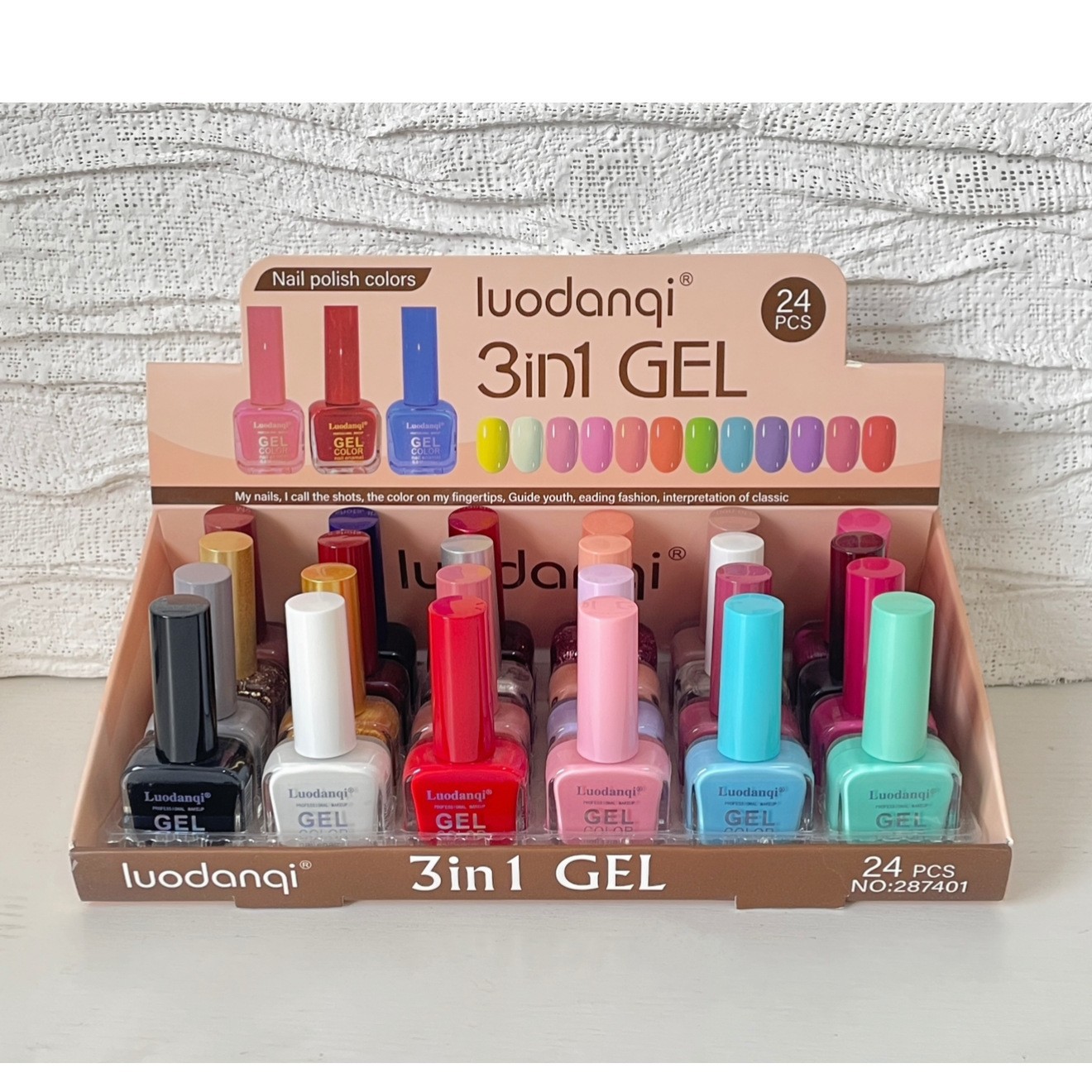 Wholesale oil-based nail polish, no baking required, not tear-off, long-lasting without fading, quick-drying, waterproof, whitening. Apply to hands and feet in summer details Picture