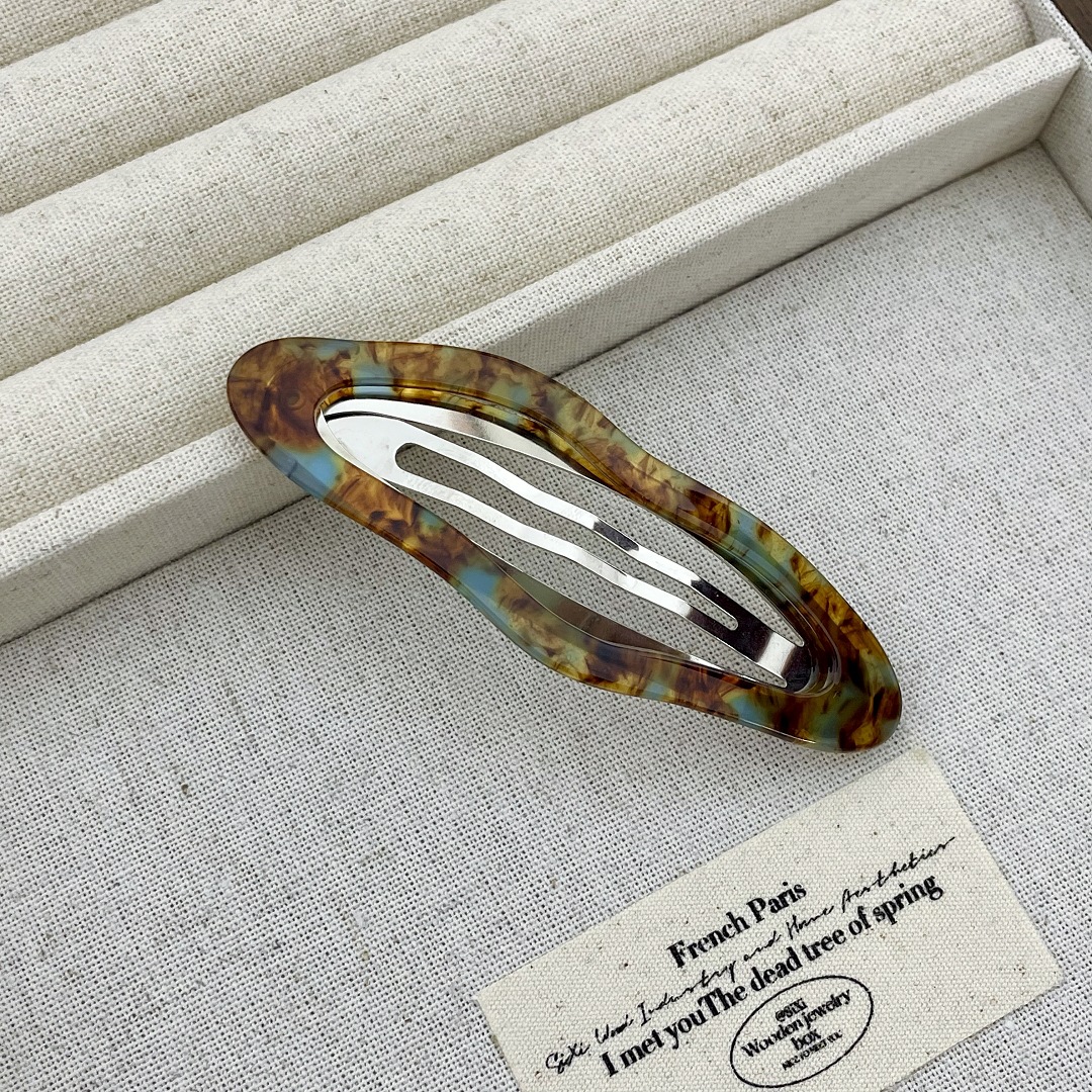 Cloud Hairpin for women, back of the head, forehead, 2024 new side clip headwear clip, bangs, small hair clip, bb clip pic 6