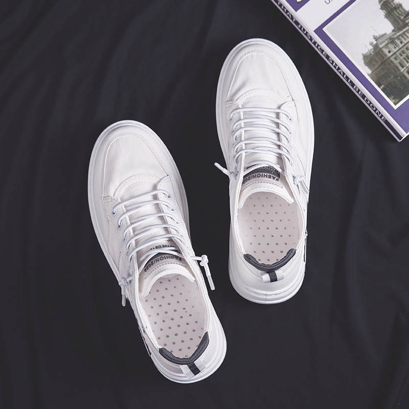 Summer Cloth Men's Shoes Low Top New Small White Shoes Breathable Men's Casual Shoes Korean Version Of All Board Shoes Application Scenario