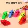 Football whistle, plastic horn, concert and sports meeting cheering horn, whistle, referee whistle, sports goods details Picture