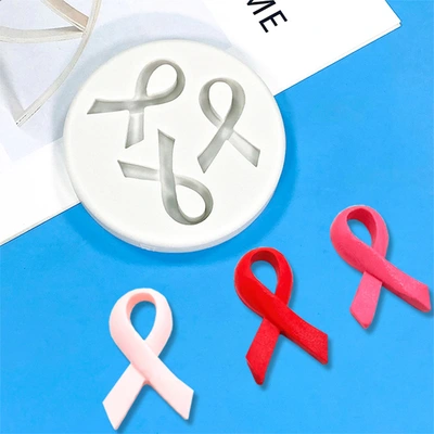 Ribbon Knot Cake Decoration Chocolate Baking Diy Silicone Mold Bow Cookie Homemade Fondant Mold