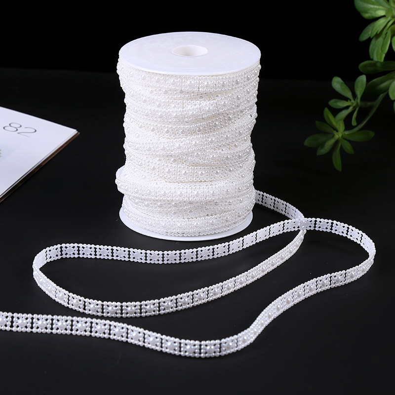 10MM square meter flag connected bead chain headwear, wedding dress, skirt, clothing, handicrafts, accessories, DIY curtain accessories details Picture