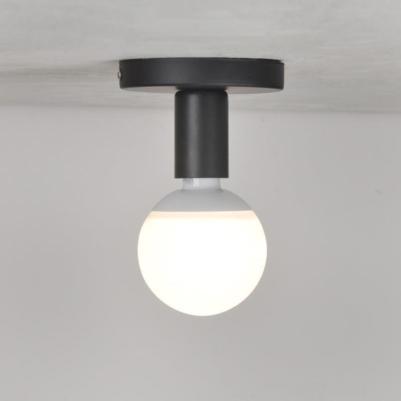 E27 bulb ceiling light, creative and simple balcony entrance corridor light, retro industrial staircase, wardrobe room and bedroom light