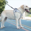 Pet chest and back strap explosion-proof camouflage print dog leash chest and back breathable and comfortable dog commuting pet chest and back Specification image