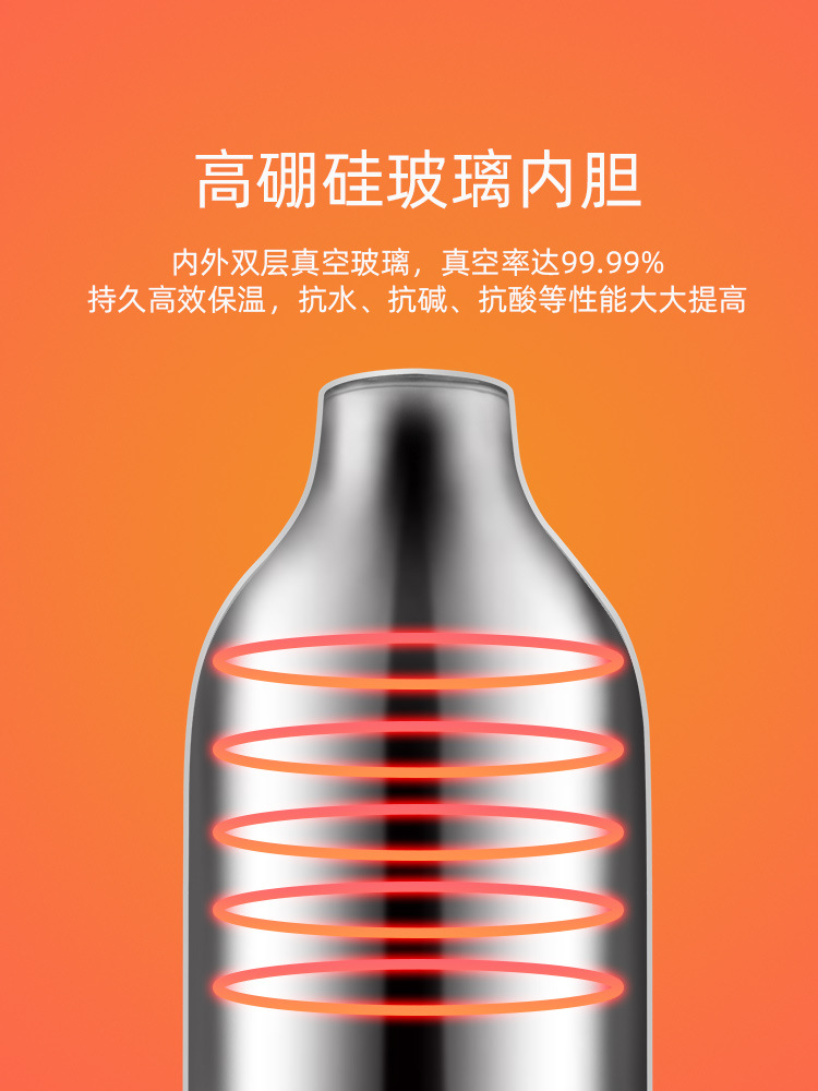 GINT Jiate insulated thermos flask, household old-fashioned large-capacity thermos flask, dormitory student thermos flask, thermos flask Item Picture