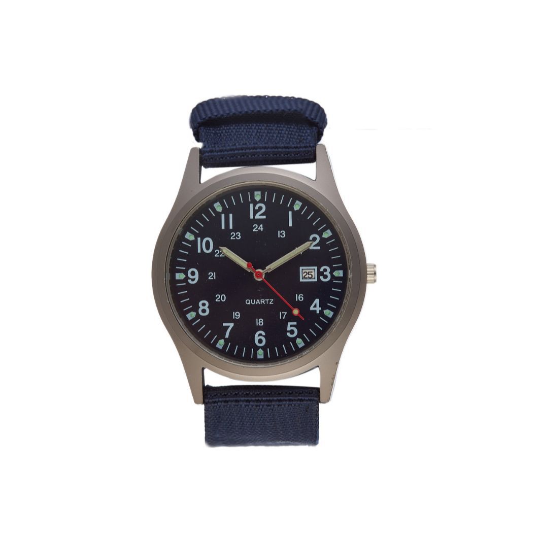 New canvas clothing men's watch, casual and fashionable gift watch, military watch calendar wish student sports watch quartz watch Specification image