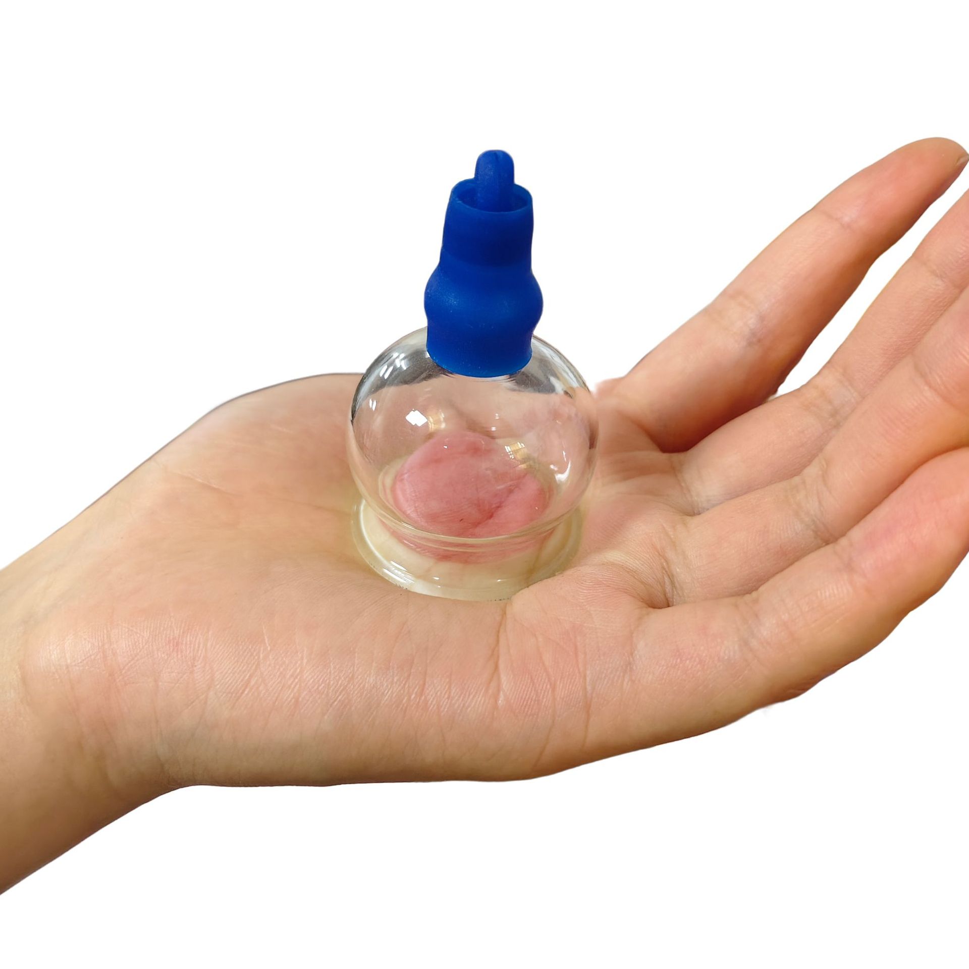 玻璃短嘴拔罐器具排淤器具套装8只装无火无烫真空新型鼎耀牌拔罐详情5