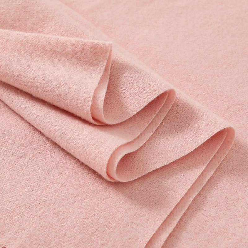 Korean Imitation Cashmere Scarf Square Scarf Women Autumn Winter 2024 New Solid Color Square Scarf Women Tassel Bib Shawl Wholesale Application Scenario
