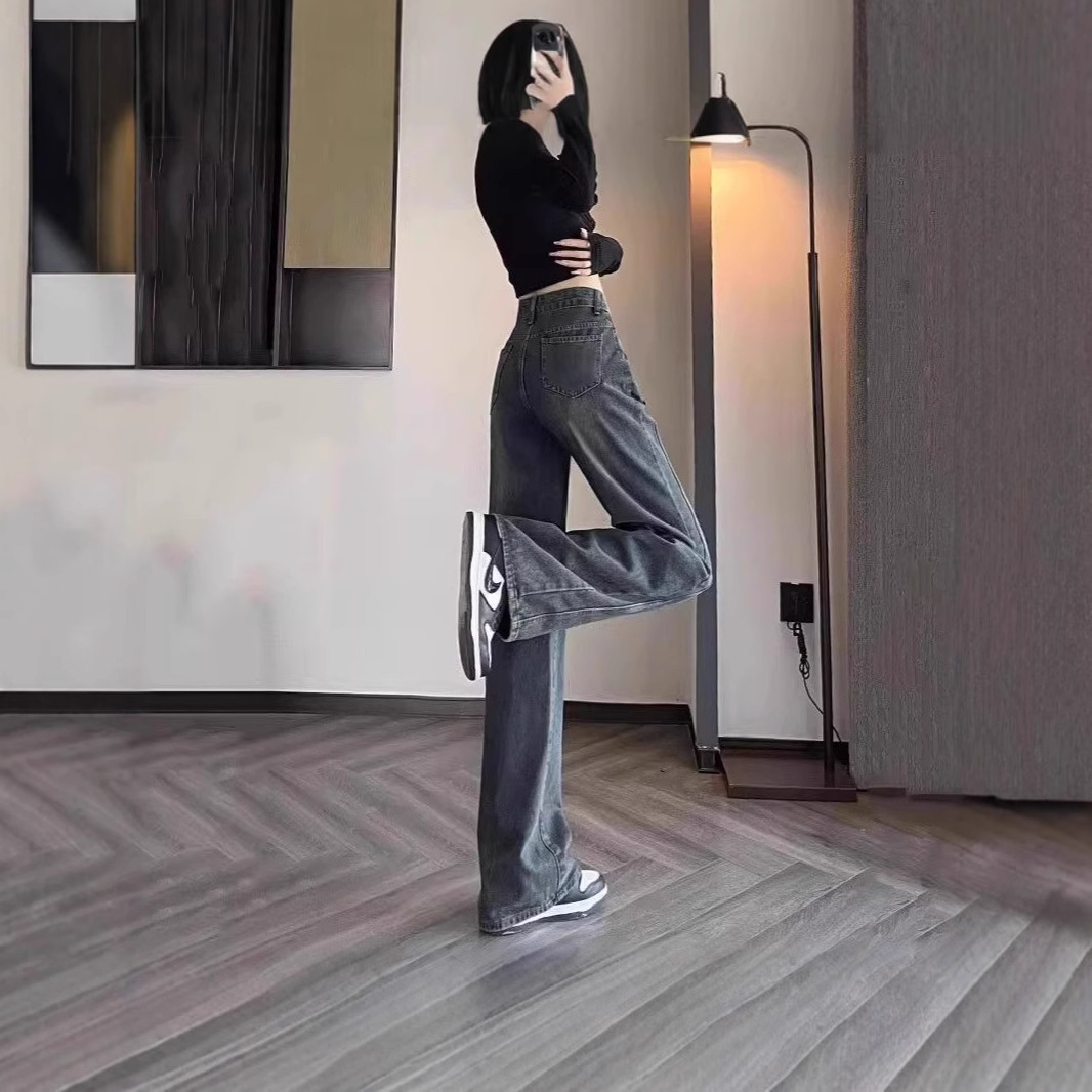 女式牛仔裤实物图