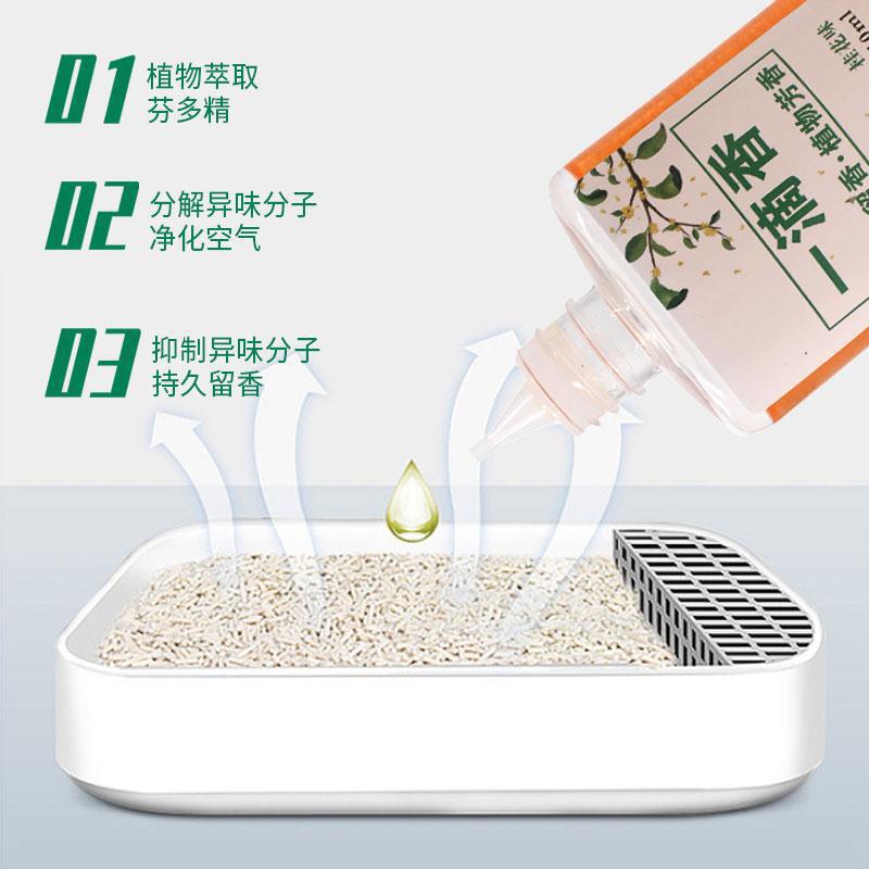 Pet cleaning products, air freshening deodorizing dog perfume, one drop of fragrance, plant aroma, pet toilet perfume Application Scenario