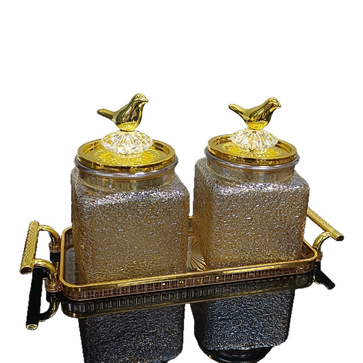 High-quality appearance level glass sealed jars for export, European-style glass with LIDS Item Picture