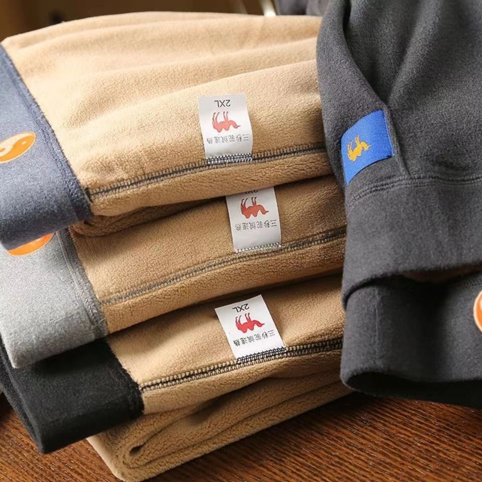 Wholesale Men's Camel Hair Thermal Pants Plus Wool Thick Winter Pants Thermal Pants Cotton Thermal Pants De Velvet Leggings Camel Hair Women Application Scenario