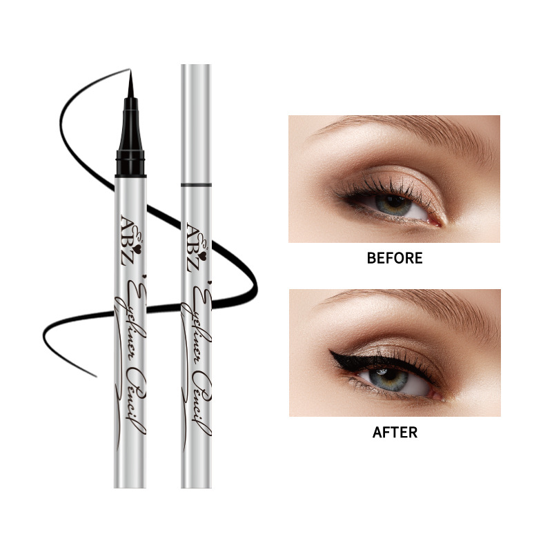 Cross-border foreign trade stock ABZ eyeliner pen, waterproof, non-smudging, smooth and quick-drying eyeliner pen, makeup processing and wholesale Application Scenario