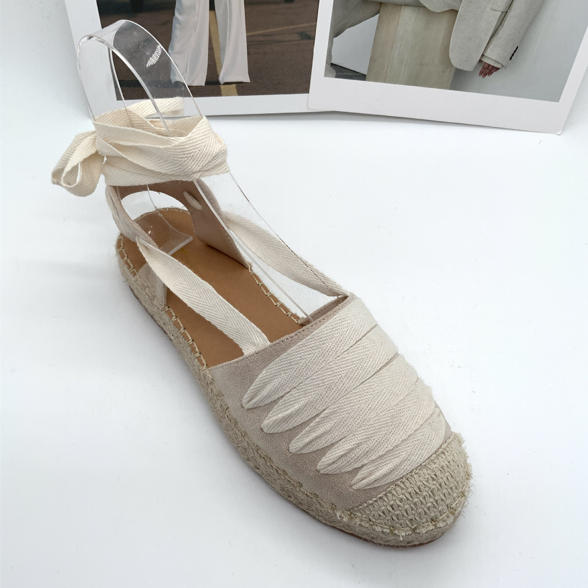 2022 New Foreign Trade Single Shoe Strap Simple Casual All Fashion Comfortable Sandals Women's Craft Shoes Guangzhou Women's Shoes