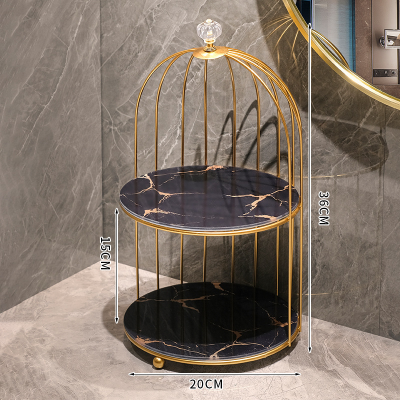 Bathroom cosmetics storage rack Item Picture