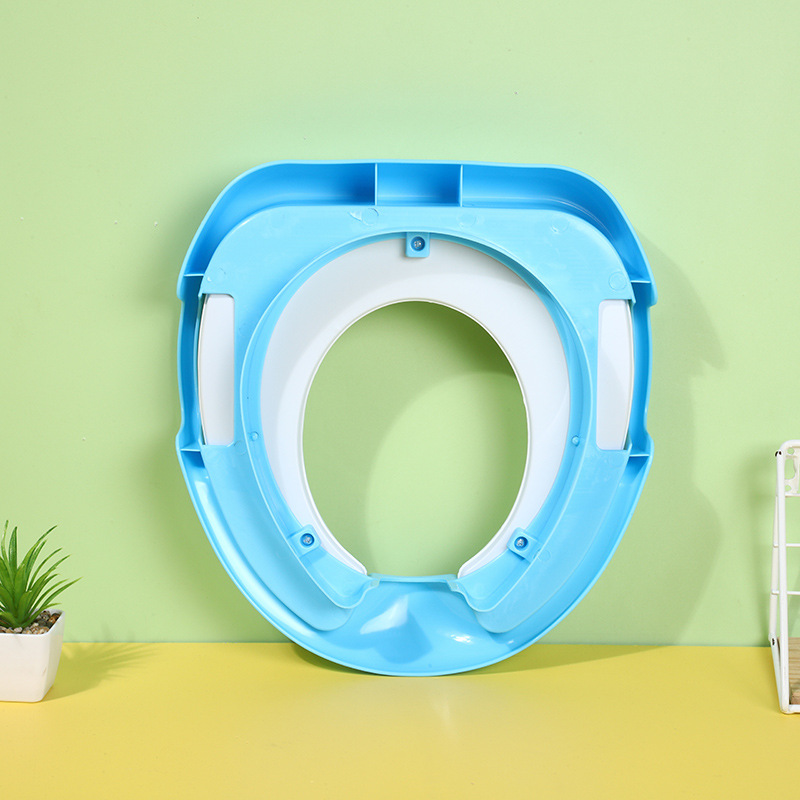 Children's toilet seat, children's hand-held toilet seat, anti-slip baby toilet seat, bathroom toilet seat Application Scenario
