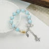 The popular Jingdezhen ceramic handcrafted beaded bracelet of the same style on Xiaohongshu is versatile and does not fade. Wholesale of bracelet accessories details Picture