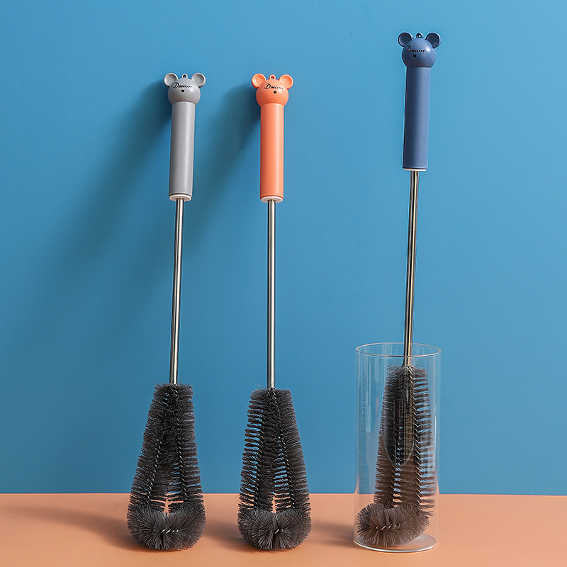 Cup Brush Household Kitchen No Dead Corner Long Handle Cleaning Brush To Clean The Cup Brush Porcelain Wall Breaking Machine Special Bottle Brush details Picture