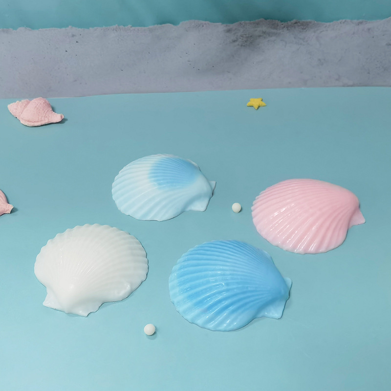6 Shell Mousse Cake Silicone Mold Scallops Chocolate Fondant Round Pearl Baking Abrasives Application Scenario