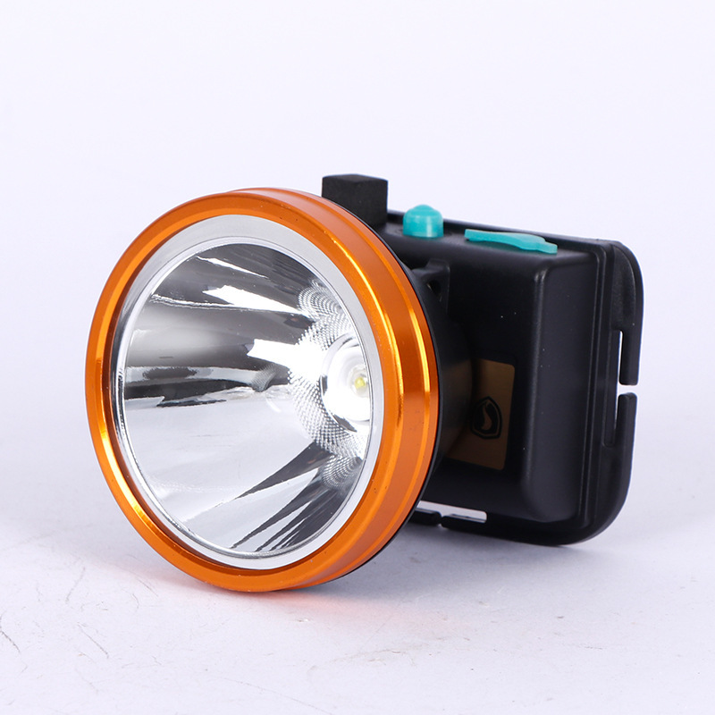 High Power Rechargeable Headlight Long Life Strong Led Lithium Super Bright Lighting Flashlight Outdoor Fishing Waterproof Headlight Specification drawing