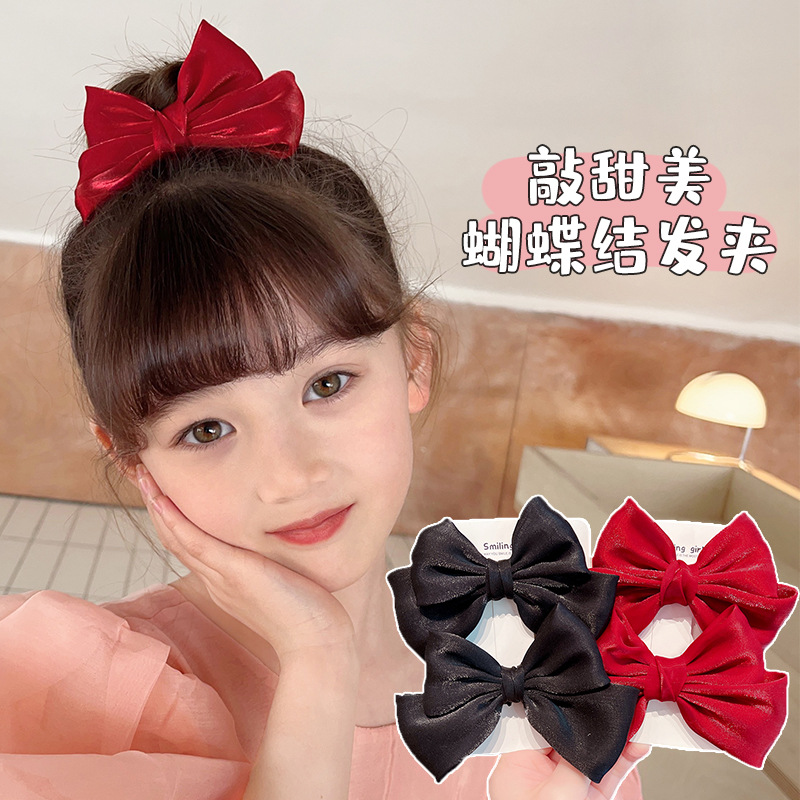 女童蝴蝶结头产品图