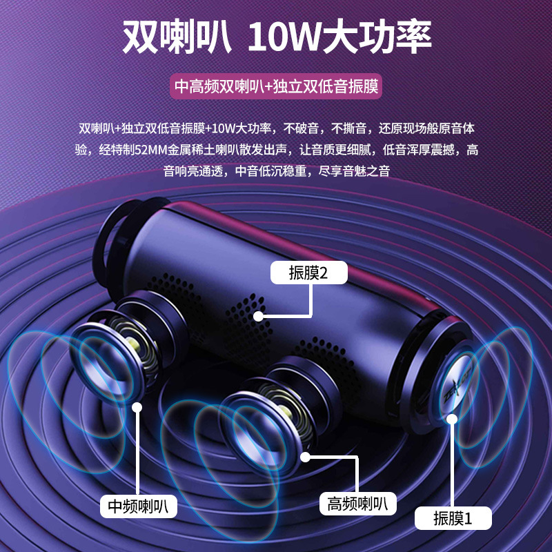 蓝牙音箱实物图