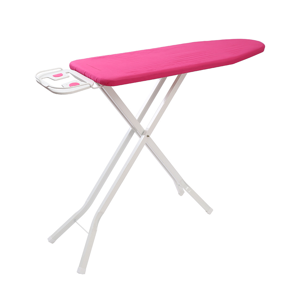 新款玫红色可折叠衣物熨烫版大号家用立式熨衣板台式熨斗架子批发产品图
