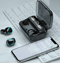 M10M19M90M Bluetooth Headset 5.1 In-ear Touch tws digital display noise cancelling touch headset