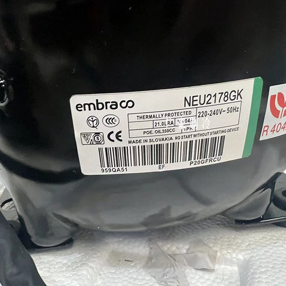 NEU2178GK NEU6215GK NEU2155GK NT2180GK embraco freezer refrigerator compressor details Picture