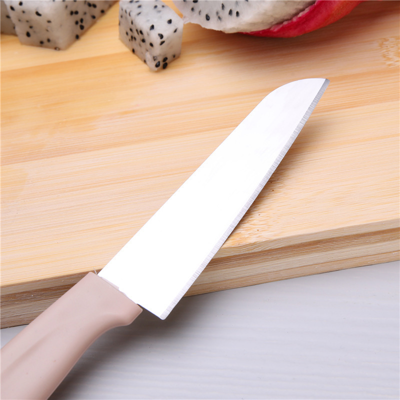 糖果色水果刀 不锈钢削皮器 便携小刀 厨房小工具 多色可选详情图2