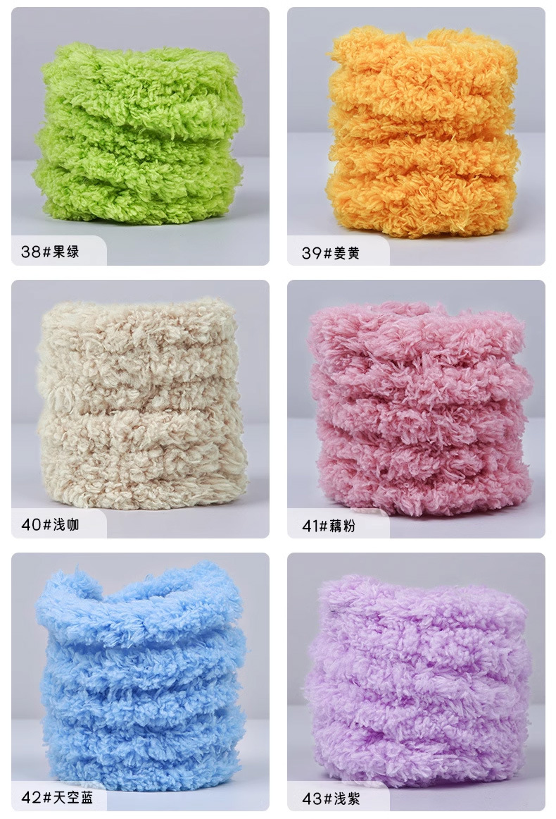 加密扭扭棒小狗仿真玩偶毛绒条15mm珊瑚绒扭棒 手工diy材料包批發详情11