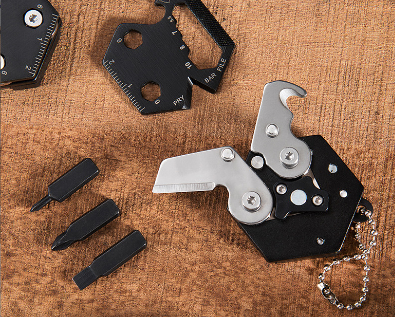 多功能六角硬币开箱刀