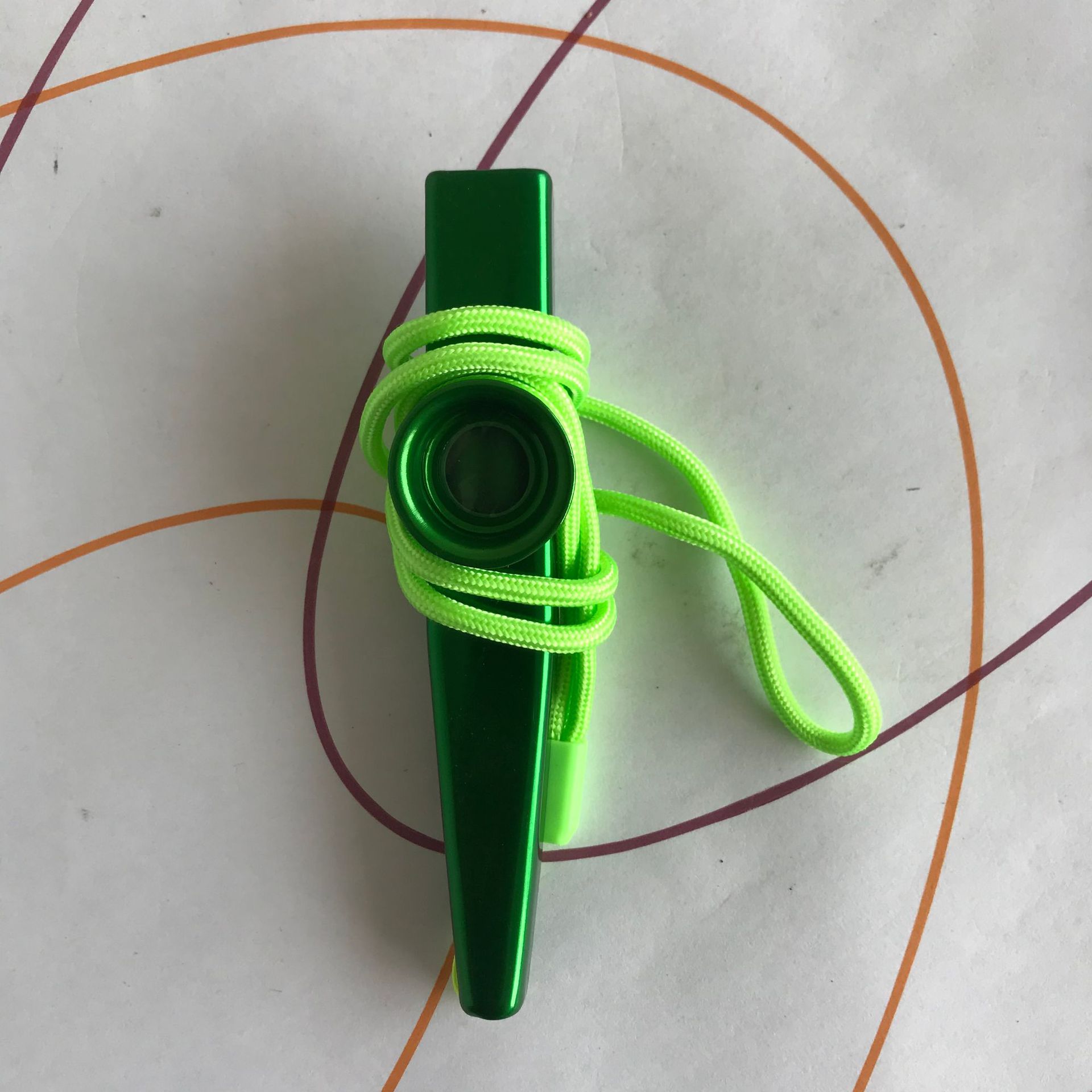 奥尔夫乐器 打击乐器 玩具 早教 卡素 金属卡祖笛 Kazoo 卡棕